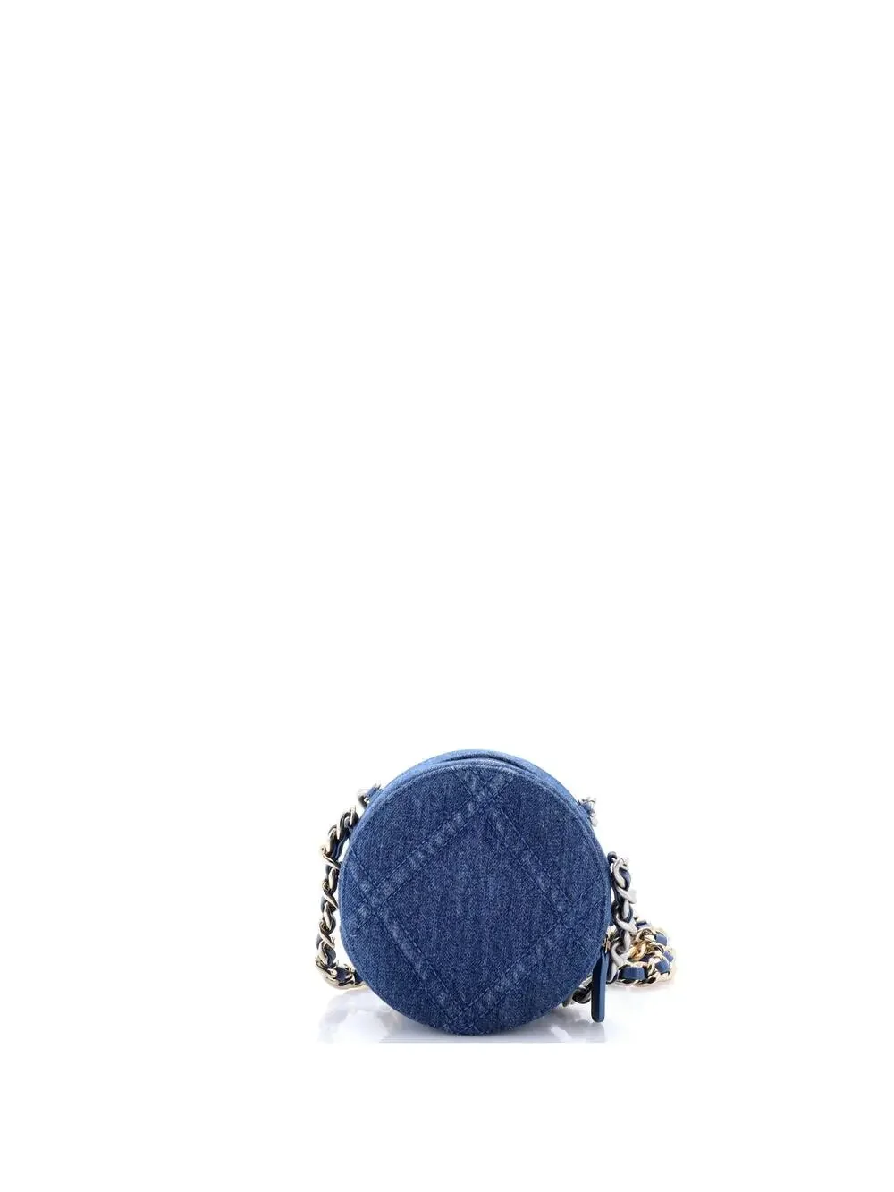 Chanel 19 Round Clutch With Chain #343096C26B